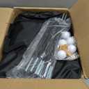 Golf Net, 10x7FT Golf Practice Net with Swing Mat, Golf Hitting Net for Backyard Driving, Indoor/Outdoor Training Chipping Aid Nets with Targets, Gifts for Men/Dad/Him