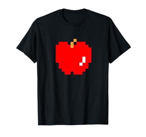 Apple Pixel 8-bit Arcade Video Game Matching Costume Team T-Shirt. Size XS.