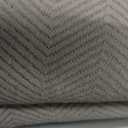 Chenille Sectional Sofa Couch Covers, Herringbone Couch Sofa Covers Washable for Dogs, Funny Fuzzy Couch Covers for Sofa Non Slip Protector, L Shaped Armrest Cover(Beige Brown, 36"x 36")