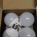 hansang G25 LED Bathroom Light Bulbs, E26 Base 4000K Natural Daylight Vanity Mirror Light Globe Bulbs Uniform Lighting, High CRI Makeup Mirror Light Bulbs Not-Dimmable 4 Pack
