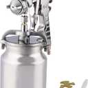 ZHONG AN Professional Paint Spary Gun, High Pressure Siphon Feed Spray Gun with 1000cc Cup, Nozzle Tip Size 3.0mm for Automotive, Household and Furniture(3.0mm)