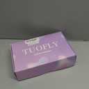 70s Wigs for Men Disco Wig for Halloween Party Short Brown Feathered Hair with Glasses Gold Necklace Mustache