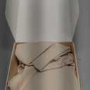 Slimers Backless Shapewear Tummy Control: Low Back Plunge Shapewear Bodysuit - Slimming Built-In Bra Full Body shaper Woman (Medium, Beige)