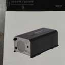 Renogy 2000w Pure Sine Wave Inverter Charger 12V DC to 120V AC Surge 6000w Off-Grid Solar Inverter Charger for RV Boat Home w/LCD Display, Auto Transfer Switch, Compatible with Lithium Battery