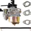 BlueStars GX160 Carburetor - Compatible with Honda GX120 GX160 GX200 Predator 212cc 224cc 5.5HP 6.5HP Engines OHV Engine 69730 60363 69727 Pressure Washer Coleman CT200u BT200x KT196 Mini Bike Go Kart