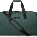 Halfday Convertible 2-in-1 Garment Duffel Weekender Bag 45L: Wrinkle-Free Travel (Hanging Suit Compartment, Shoe Pockets, Trolley Sleeve), Durable & Water-Resistant Carry-on, Hunter