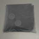 Mini Fridge Silicone Mat with Raised Edges, 24" x 24" x 0.8" Mini Fridge Drip Tray With 4 Base Raisers, Mini Refrigerator Carpets Floor Protector (Black)