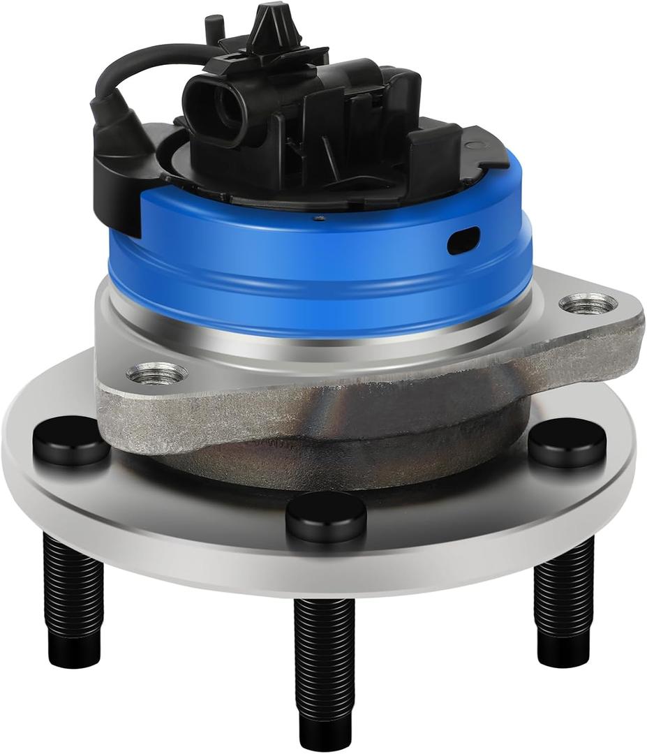 513214 1PC Front Wheel Bearing and Hub Assembly 5 Bolt 5Lugs w/ABS 2008-2010 for Chevy Cobalt/HHR 2004-2012 for Chevy Malibu 2005-2010 for Pontiac G6 2007-2009 for Saturn Aura