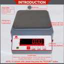 5000gx0.01g Precision Lab Scale Digital Scale Accurate Electronic Balance Toploading Laboratory Analytical Balance Industrial Counting Scale |for Laboratory, Industrial, Chemistry, Jewelry