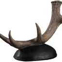 Antler Wine Bottle Rack, Rustic Resin Countertop Single Wine Bottle Holder, Practical Home Tabletop Decor Craft for Living Room, Dining Room, Cellar, and Bar