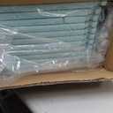 Clear Acrylic Dog Playpen Indoor, Puppy Cat Small Pet Play Pen, Pet Cat Playpen for Rabbits, Dog Fence Crate Kennel Whelping Cage (Black, 8 Panel)