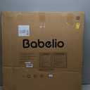 Babelio 31-46" Baby Gate for Stairs, PressGuard Pet Gate with Wide Door