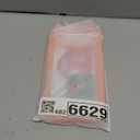 seacosmo for iPhone 17 Pro Max Case, Full Body Bumper with Built-in Tempered Glass Privacy Screen and Camera Lens Protector, Compatible with MagSafe, Shockproof 17 Pro Max Phone Case, 6.9", Orange