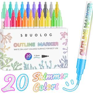 SRUOLOC Acrylic Paint Markers for Rock Painting