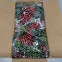 Small Christmas Wreaths 4Pcs, 10 Inch Mini Wreaths for Kitchen Cabinets, Christmas Door Wreath, Small Christmas Wreath for Fireplace Window Farmhouse Indoor Home Decorations