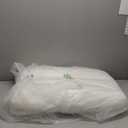 Shredded Foam Sofa Back Cushions Replacement Fluffy Memory Sponge Couch Pillow with Quilted Design 28x18x5 Inch Lumbar Support Pillow for Sofa Bed Floor (1PC)