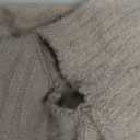 ELLEVEN Womens Off Shoulder Cable Knit Sweater, Soft Oversized Pullover for Casual Fall Winter Outfits (Large, Khaki)