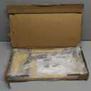 Adjustable Metal Shelving Unit, Stackable & Expendable Storage Rack for Home/Office/Kitchen, Space- Saving Sturdy & Durable Easy Assembly1PACK/Medium/Black/BURLIWOOD