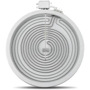 Upgraded WB30T10130 12 In Dual Haliant Surface Element Replacement Fit For G-E Stove/Range Element - 12" Dual Radiant Surface Element - Replace 1474216,AP4344395,PS2321564,EAP2321564 by AMI PARTS