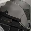 for Ford Bronco Seat Covers 4 Door 2021 2022 2023 2024 2025 2026, Custom Fit Leather Car Seat Cover Full Set, Luxury Waterproof SUV Protectors Accessories, Gray Black NOT for Raptor Sport
