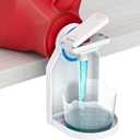 Laundry Detergent dispenser Cup Holder,Nozzle Upgraded Labor-Saving Switch Easily No More runny or Messy Laundry Detergent, Laundry Cup Holder and drip Tray room organization and storage