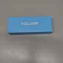 Dollger Retro Steampunk Sunglasses Men Trendy One Piece Irregular Metal Sunglasses (A1:black)