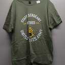 Staff Sergeant SSG Retired Army Military Retirement Gifts T-Shirt, Large Size