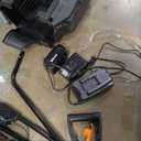 LawnMaster 20VMWGT 24V Max 13-inch Lawn Mower and Grass Trimmer 10-inch Combo with 2x4.0Ah Batteries and Charger