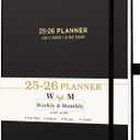 2025-2026 Planner - 2025-2026 Planner Weekly and Monthly, 8" 10", July 2025 - June 2026, Inner Pocket, Elastic Closure, Pen Loop, Bookmarks, Note Pages