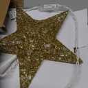 BrizLabs Christmas Tree Topper Lights, 9 Plug in Christmas Star Treetop Light, UL Certified 10 Warm White Xmas Star Topper Lights for Indoor Home Party Christmas Tree Decor