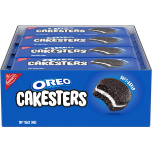 Oreo Cakesters Soft Snack Cakes, 8-3.03 oz Snack Packs, Exp : 24 Mar 2026