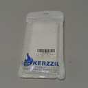 KERZZIL Cute Rectangle Case Compatible with iPhone 14 Pro,White Flower Green Leaves Drop Protective Anti-Fall Slim Soft Silicone TPU Back for Women and Girls Cases Cover