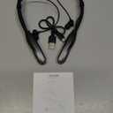 Neckband Bluetooth Headphones, 200H Extra Long Playtime Wireless Stereo Neckband Earbuds with Microphone, Waterproof Balanced Armature Drivers in Ear Headset for Sports/Workout (Silver)