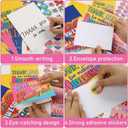 ZOIIWA 72 Pieces Employee Appreciation Cards Thank You Cards with Envelopes Bulk Decorations Colorful Gratitude Inspirational Staff Funny Happy Work Anniversary for Teacher Appreciation Coworkers