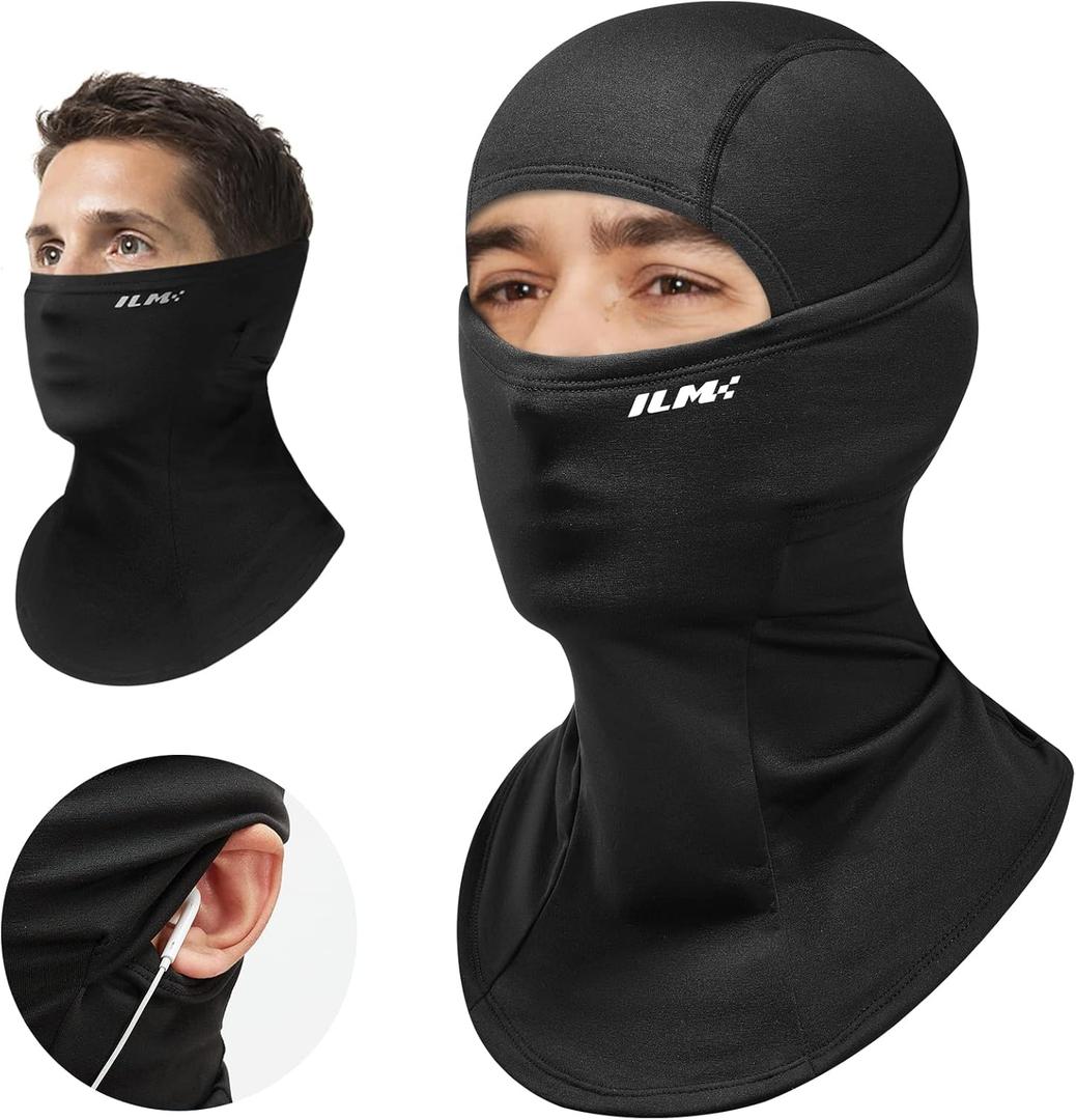 ILM Fleece Winter Motorcycle Balaclava Face Mask for Ski Snowboard Men Women
