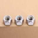 3/8-16 (15 Pcs) Hex Locknuts, Hexagon Head Lock Nuts, 304 Stainless Steel 18/8, Hex Drive, ASME/ANSI B18.6.6