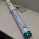 Mahjong Mat, Light Blue, 33x33 Inch, 3mm Thick, in Clear Tube, 33in×33in×0.12in
