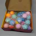 36Pcs Stress Balls Set for Adults and Kids - Squishy Ball Sensory Fidget Toys for Anxiety Relief - Squeeze Ball Party Favors Bulk Pack - Classroom Prize - Birthday