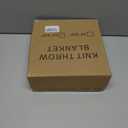 inhand Brown Throw Blanket for Couch Bed,Fall Home Decorative Soft Chunky Chenille Woven Blankets with Tassels,Lightweight Cozy Boho Farmhouse Warm Winter Gifts for Women,50"x60",Medium Thick