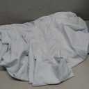 Sleepy Town Twin Size Bed Sheets - 2 Piece - NO Flat Sheet Included - Twin Sheet Set - Soft, Comfy & Cooling - Easy Care - Wrinkle & Fade Resistant - Brushed Microfiber - Deep Pocket Sheets (White)