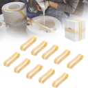 Plaster Mold Rubber Band for Potters Ceramic, Home Crafters - Heavy Duty Fasteners, 10 Pcs (3.9"L)