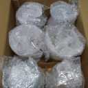 ColoVie Martini Glasses Set of 6 - Cocktail Glasses - 8oz Stemless Margarita, Bar, Dessert Glass - Colored Liquor Drinking Glassware - Cosmo, Manhattan, Espresso Martini - Cocktail Party Gift for Her