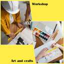 3 Pcs Tape Measure Sticker Right to Left Reading Imperial and Metric Ruler Tape Workbench Ruler Adhesive Sticky Tapes Measure for Woodworking Saw Drafting Table Men Gifts Carbon Steel