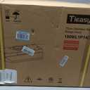 Tieasy 30 inch Range Hood Under Cabinet, 400 CFM Ducted/Ductless Convertible Vent Hood with 2 Speed Exhaust Fan, Rocker Switch Control, Multiple Venting Options, Stainless Steel Kitchen Stove Hood