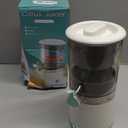 Electric Citrus Juicer USB Rechargeable  Portable Orange & Lemon Squeezer, Automatic One-Touch Operation, Compact Design for Kitchen & Travel, White & Mint Green