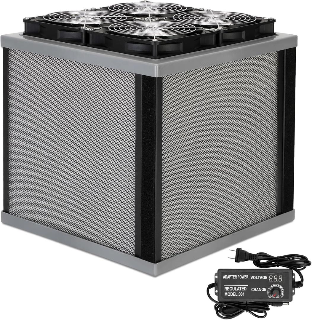 3Pro Air Purifier for Large Homes up to 3400ft - CADR 440cfm, Detachable & Portable - Fits in 20" Suitcase