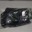 Amazon Essentials Women's Lightweight Waffle Mid-Length Robe, Black, X-Small