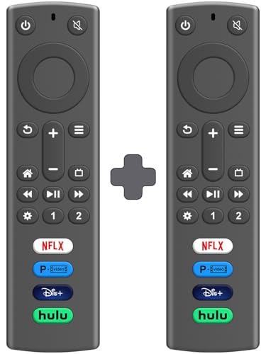 Replacement Remote for All Fire Series, Fit for Stick 4K/4K Max(1st/2nd Gen),Stick(2nd/3rd Gen)/TV Cube (No Voice Control)
