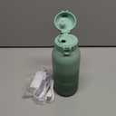 Momcozy Portable Milk Warmer for Travel  Dual Heating Modes for Breast Milk & Water, Portable Bottle Warmer with Fast Heating & Long Battery Life, 17 Ounces Large Capacity to Meet Your All-Day Needs (Green)