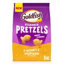 Goldfish Honey Mustard Seasoned Pretzels, 8 Ounce Bag (EXP 05/30/26)